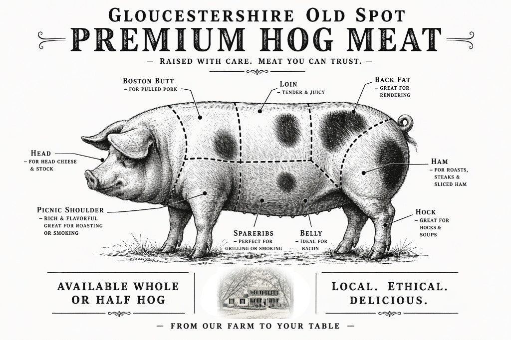 Heritage Pork Bacon, Uncured